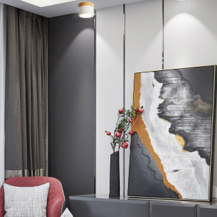 Накладной светодиодный светильник Inodesign Wood White 20.0810 - 1